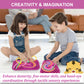 Octopus Pool Toys, 2-In-1 Kids Inflatable Basketball Hoop & Ring Toss Yard Games, Family Party Indoor Outdoor Water Play, Cool S