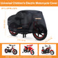 Kids Bike Cover Waterproof Outdoor,Grabado Heavy Duty 420D Kids Motorcycle Bike Cover,Universal Children'S Tricycle Cover With 4