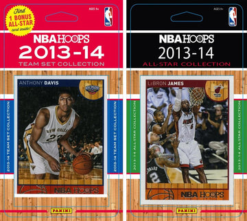 Nba New Orleans Pelicans Licensed 2013-14 Hoops Team Set Plus 2013-24 Hoops All Star Card Set