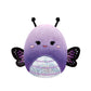 Squishville Purple Pals Squad Plush - 6 Mini 2-Inch Squishmallows - Bashira, Mollie, Carlota, Patrick, Rida, Jazzy - Soft Polyester Toys