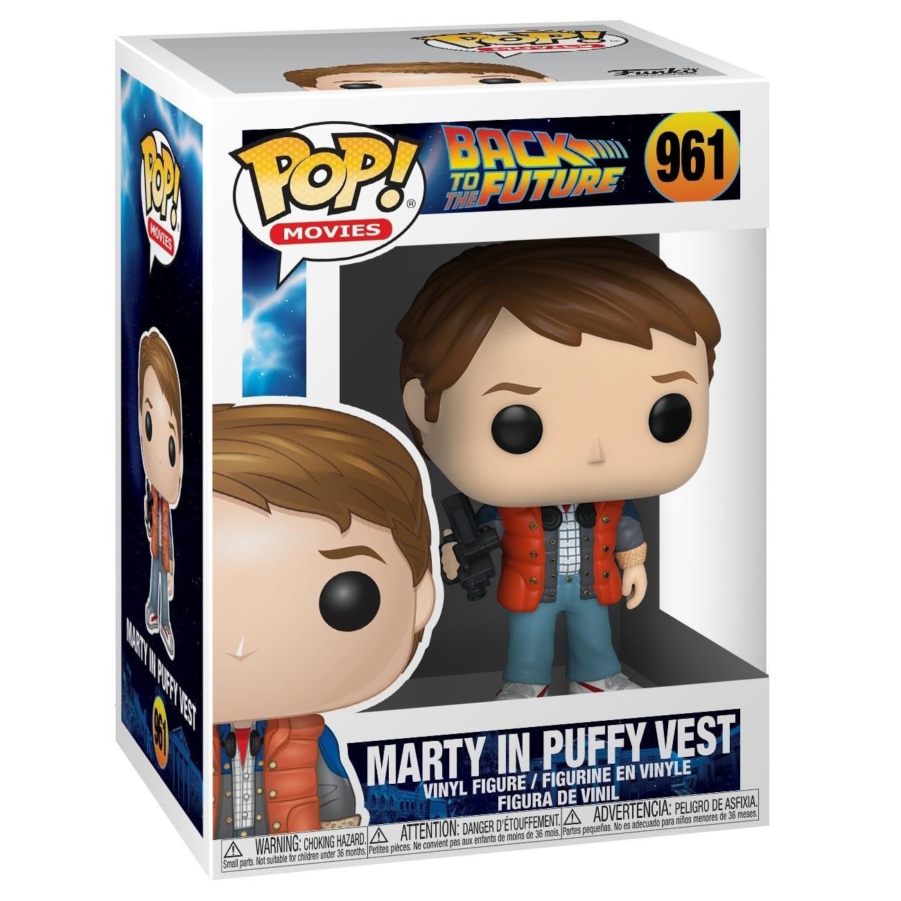 Funko Pop! Movies: Back To The Future - Marty In Puffy Vest