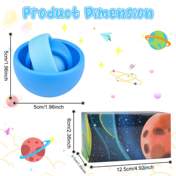 Yrissmiss Fidget Toys Adults, Fidget Gyro Toys For Kids, Gift Ideas For Boys Girls 8-12 Teens Halloween New Year Party Favors Classroom Prizes, Adhd Autism Stress Relief Finger Toys