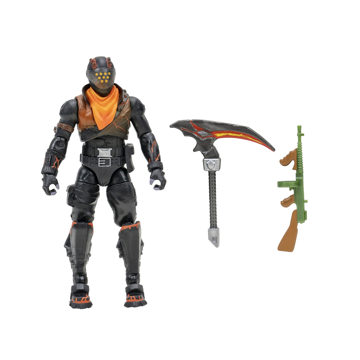 Fortnite FNT1157 Molten Legends (Squad Mode) -Four 4-inch Articulated Figures with   Harvesting Tools  and Back Bling  Multicolored
