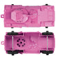 TimMee RECON PATROL Armored Cars - Pink Plastic Army Men Scout Vehicles