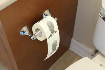 Summitlink Joe Biden Toilet Paper Tissue Napkin Prank Fun Birthday Party Novelty Gift Idea (B-1Roll)