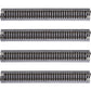 Kato N Scale Unitrack 7 5/16'' 186mm Straight Track - 4 per package