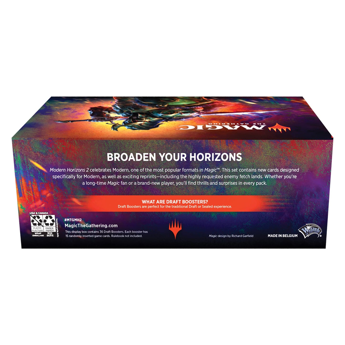 Magic: The Gathering Modern Horizons 2 Draft Booster Box | 36 Packs (540 Magic Cards)