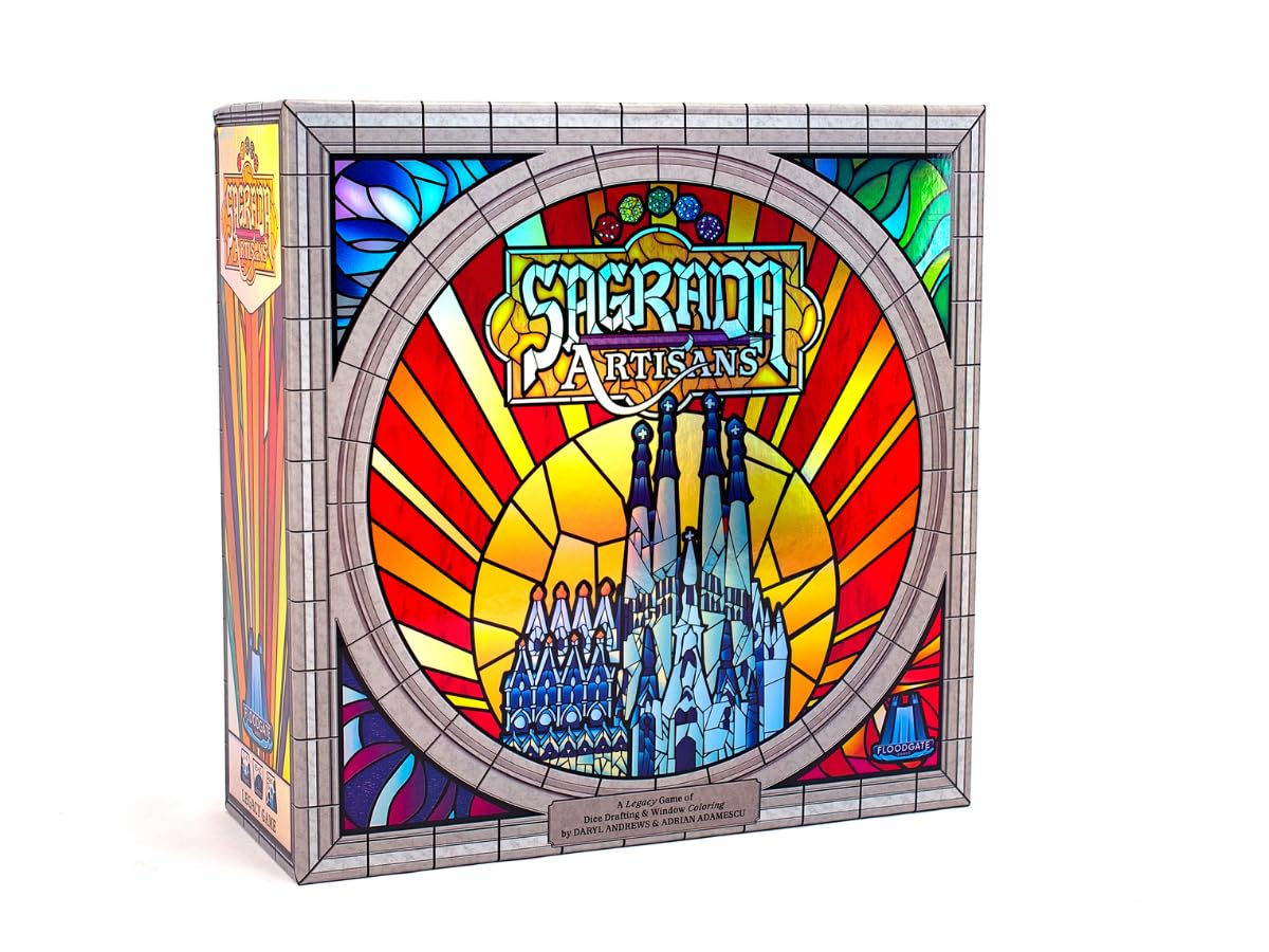 Sagrada Artisans - A Strategy Game Based On The Award-Winning Board Game, Sagrada! | Family Board Game For Kids & Adults | Ages