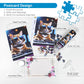 Mini Jigsaw Puzzles for mature-themeds (4 Packs) 150 Pcs with Reference Blueprint  Micro Puzzle  Comes with Tweezers  Suitable As a Gift