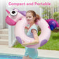 Pool Wave Kids Swim Ring Pool Floats, Girls Unicorn Inflatable Swimming Tube Floaties, Toddler Outdoor Water Floating Toy For Be