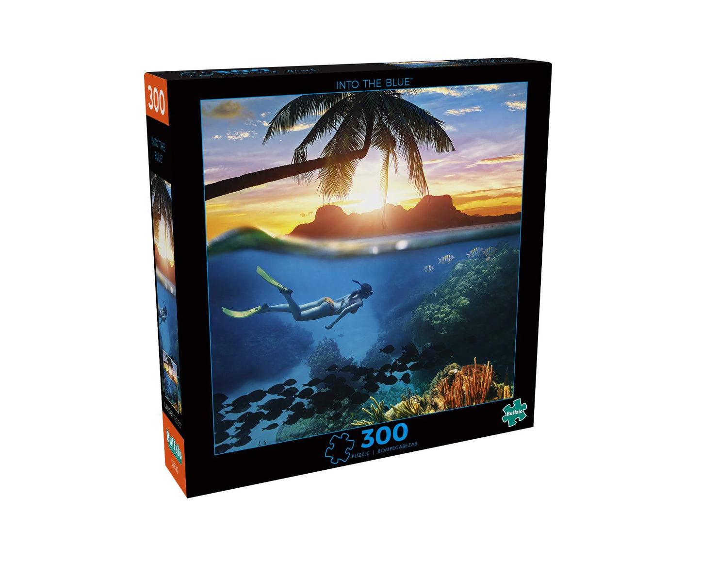 Buffalo Games - Into The Blue - 300 Large Piece Jigsaw Puzzle