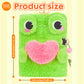 Frog Diary for Girls with Lock  Plush FrogToys Gift for Teen Girls  Kids Writing Journal Notebook  Birthday Gifts for Little Girls Ages 5 6 7 8 9 10-12 Year Old
