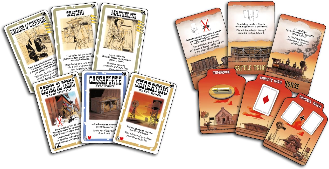 Bang The Great Train Robbery Card Game