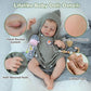 SCOM Realistic Reborn Baby Dolls  20 Inch Lifepreviously openedborn Baby Girl Doll with Full Body Vinyl  Real Life Baby Dolls with Accessories for Ages 3+ | enhanced Gift