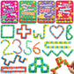 Joyin 28 Pack Wacky Tracks With Valentines Cards, Twist Track Fingers, Snake Puzzles Fidget Toys For Stress Relief, Gift Exchange, Holiday Birthday Party Favor Valentines Day Cards For Kids School