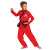 Disguise Cobra Kai Eagle Fang Kids Costume  Official Cobra Kai Cosutme Gi with Belt and Pants  Child Size (7-8)