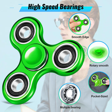 Gigilli Fidget Spinner Easter Basket Stuffers, Sensory Fidget Spinners Anxiety Relief For Kids Adults, Stress Relief Fidget Toys For Kids 8-12 With Adhd Autism, Birthday Easter Gifts For Kids Teens