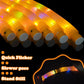 Light Up Glow Necklaces Bracelets Party Favors Accessories For Toddlers, 12 Pcs Orange Glow Sticks Pop Tubes For Kids, Glow Birt