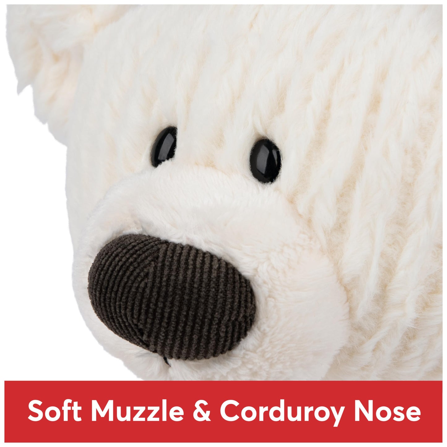 GUND Toothpick Bear Stuffed Animal, Cream, 15”, Polyester, Model 6065047, Ages 1+