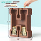 Summidate Wooden Letter Piggy Bank, Extra Thick Large Capacity Piggy Bank For Kids Boys Girls Toddler, Alphabet H Money Bank| Co