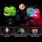 Dinosaur Remote Control Car, 360 Rotating RC Stunt Car Monster Truck Toys with Spray, Light & Sound, 2.4GHz All Terrain RC Cars