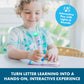 Educational Insights Hot Dots Alphabet Set With 72 Activities, Learn To Read Preschool Set With Interactive Pen, Ages 3+, Medium, Includes 36 Double-Sided Cards And Pen