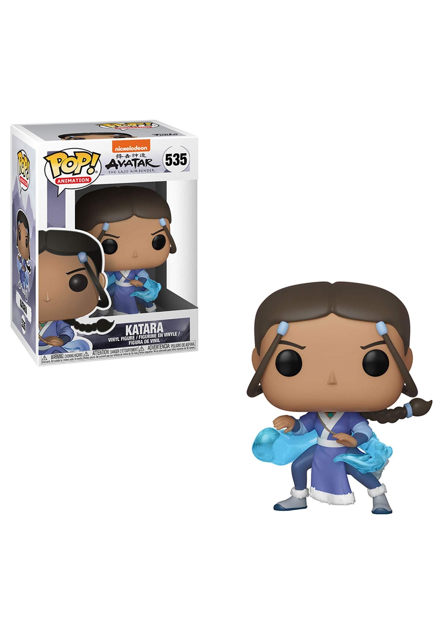 Funko Pop Pop! Animation: Avatar - Katara Toy, Multicolor, Basic