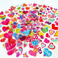 Six Vanka 3D Puffy Stickers For Kids, 8 Different Sheets Including Lovely Heart Sticker For Boys And Girls