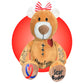 Personalized Heart Warrior Teddy Bears - Baby Heart Surgery Gift - Open Heart Surgery Bears - Custom Scar Buddy - Chd Awareness