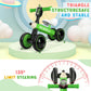 Wudola Baby Balance Bike for 10-36 Months Toddler First Riding Toys, No Pedal 4 Wheels Baby Walker for 1 Year Old Boys Girls Bir