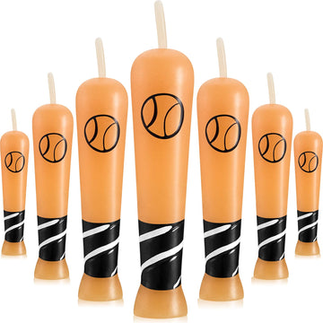 18 Pieces Baseball Bat Candle Baseball Sports Birthday Candle Baseball Cake Cupcake Candle for Birthday Baby Shower Baseball Fan