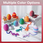 FYEFKJSA 3D Printed Dragon Eggs with Dragon Inside - 12Inch Articulated Fidget 3D Printed Animals  Interesting Decorative Gift  Easter Basket Essentials Stuffers (Black Red)