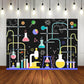 Fitumiw Chemical Science Birthday Party Backdrop 8x6ft Chemical Experiments Science Party Decorations Background for Kids Chemis