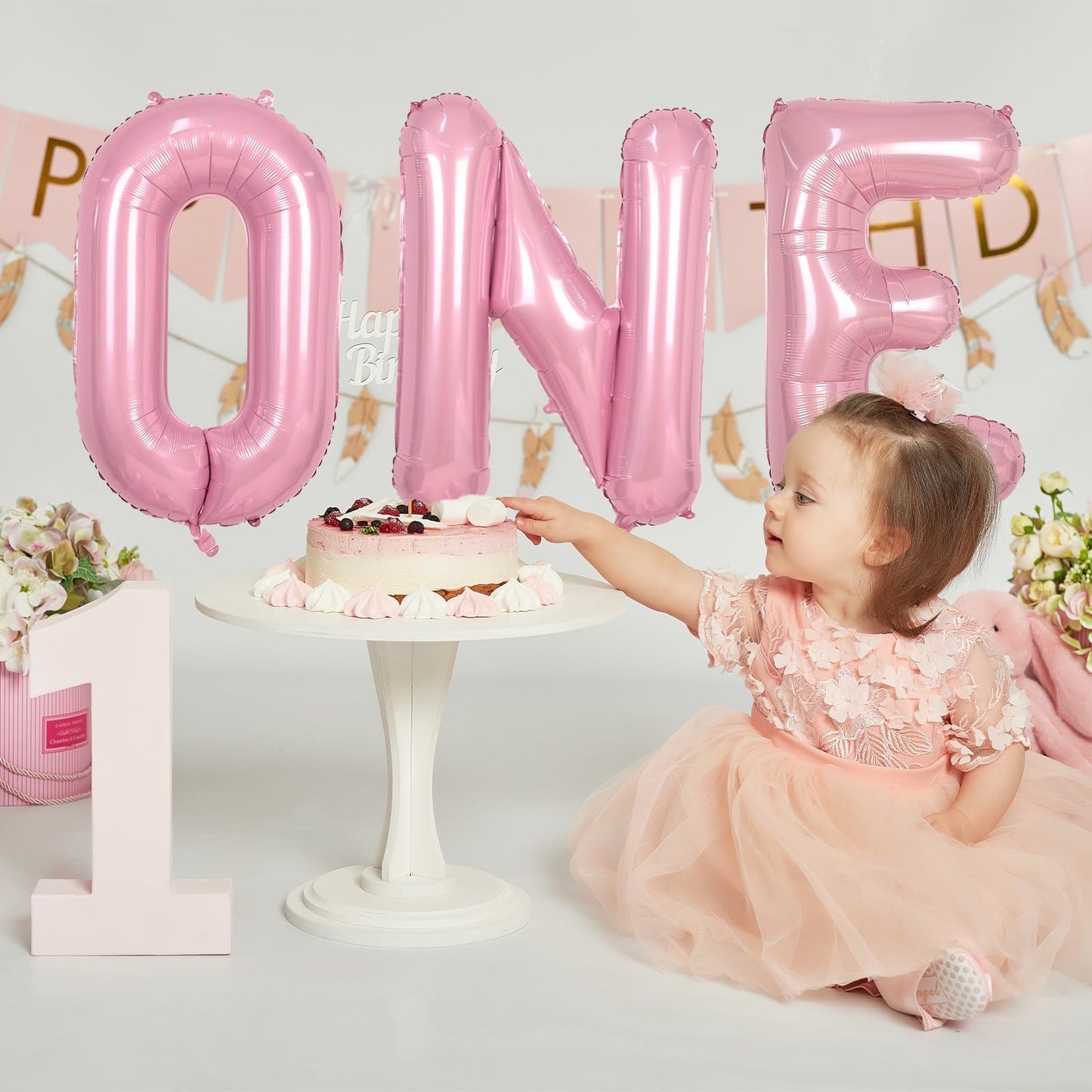 40 Inch Pink Letter Balloons, Large M Letter Balloons Foil Helium Balloon, Foil Big Single Alphabet M Balloon, Pink Letters for