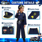 Beikeetoo Police Costume For Kids Cosplay, Exquisite Police Officer Costume For Kids Costumes Boys Girls, Dress Up Police Unifor