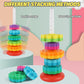 GKKBSJ Baby Spinning Stacking Toys for Toddlers 1-3  Spinner Ring Stacker  Montessori Toys for Babies 6-12-18 Months  Autism Sensory Learning Toy  1 2 3 Year Old Girl or Boy Christmas Birthday Gifts