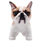 Yonlit Lifelike French Bulldog Stuffed Animal Simulated Plush Puppy Toy Doll Super Realistic Amber Dogs Act Like Real Excellent Gifts For Kids Birthday Party Dog Collection 10 Inches