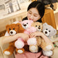 Gjlzfwbx Teddy Bear Plush Toy, 13.5 Inch Teddy Bear Stuffed Animal Christmas Birthday Valentine'S Day Gifts For Kids Girl Friend