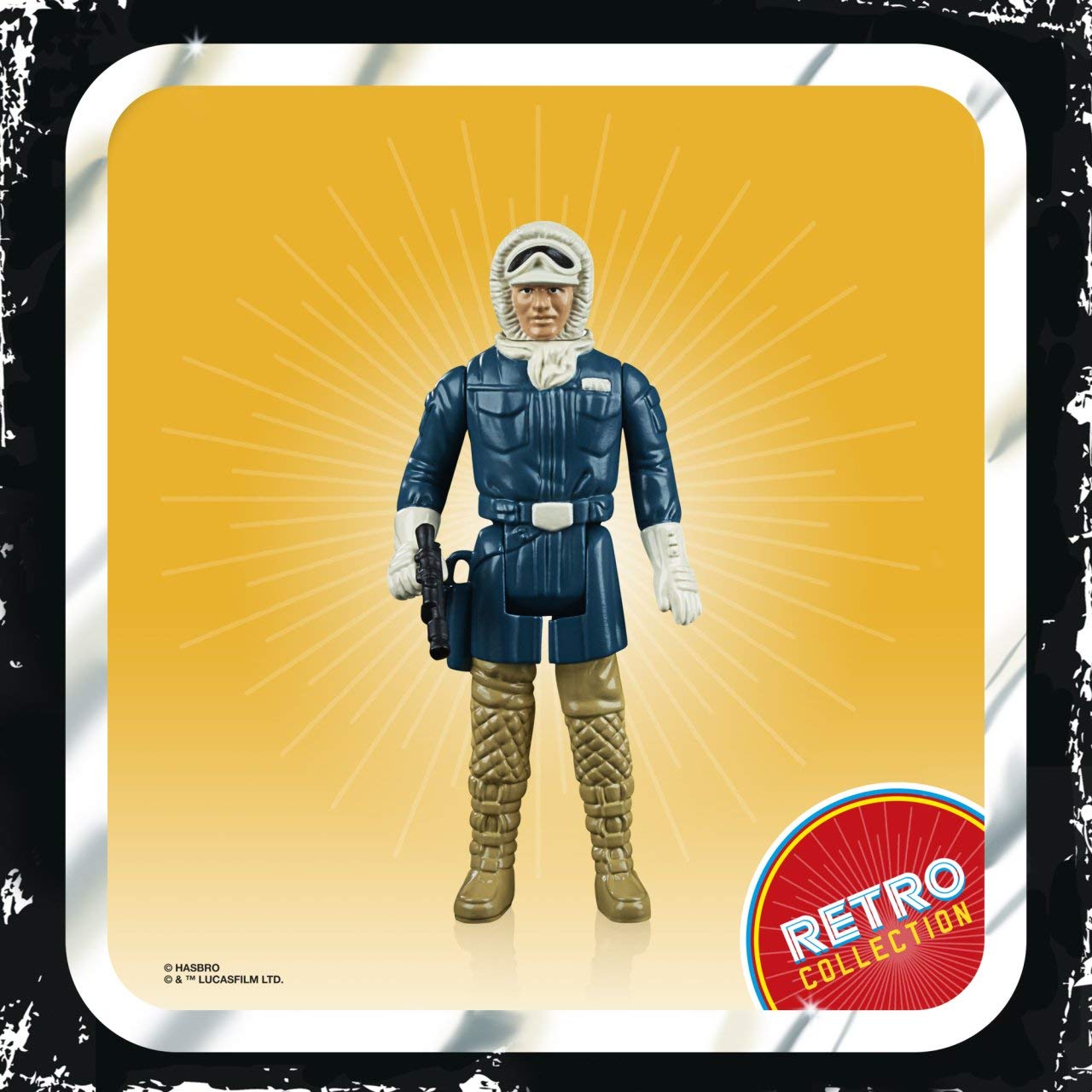 Star Wars Retro Collection Han Solo (Hoth) Toy 3.75-Inch Scale The Empire Strikes Back Figure, Toys For Kids Ages 4 And Up