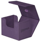 Ultimate Guard Sidewinder 80+, Deck Box For 80 Double-Sleeved Tcg Cards, Purple, Magnetic Closure & Microfiber Inner Lining For Secure Storage