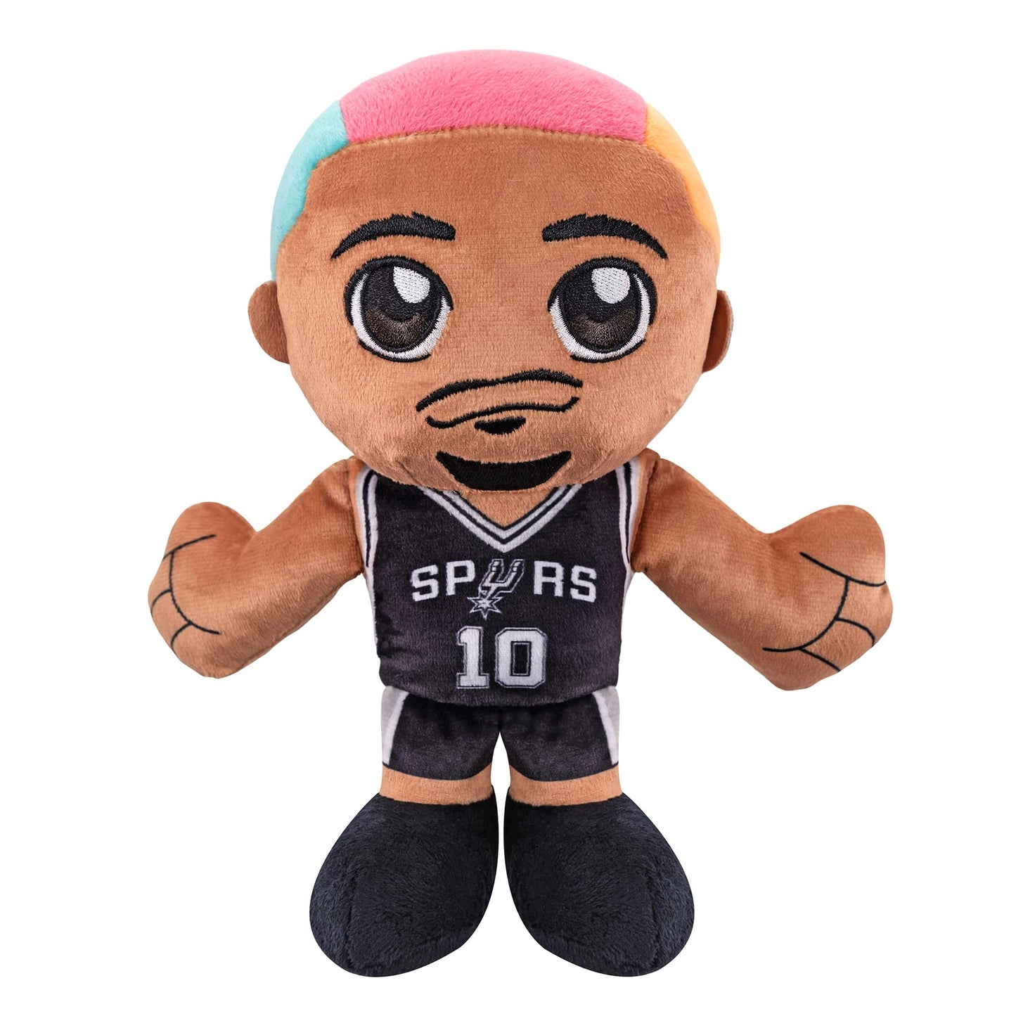 Bleacher Creatures San Antonio Spurs Jeremy Sochan 8'' Nba Kuricha Sitting Plush - Soft Chibi Inspired Nba Superstar