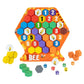 CALANDIS?Honeycomb Puzzle Queen Bee and Worker Bee for Board Game Educational Toy | Wooden & Handcrafted Toys | Preschool Toys &