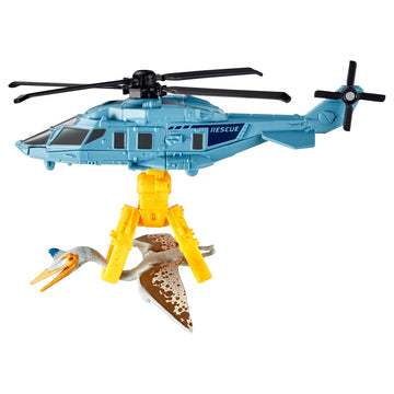 Matchbox Jurassic World Toys Dino Transporters, 1 Vehicle & 1-2 Mini Dinosaurs, Ages 3 Years Old & Up