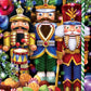 Vermont Christmas Company Three Nutcrackers Christmas Jigsaw Puzzle 550 Piece