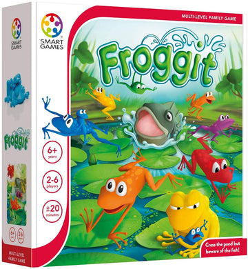 Smartgames Froggit - A Family Board Game For 2-6 Players Ages 6 - Adult
