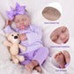 Aori Lifelike Reborn Baby Dolls - Realistic Baby Girl Dolls 20'' Newborn Sleeping Baby Girl With Doll Accessories