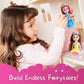 Liberty Imports Little Royal Princess Toddler Dolls With Dresses, Girls Imaginative Pretend Play Small Dolls Party Favors Collection (6 Pack)