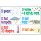 Poster Pals French Multi-Purpose Card Set