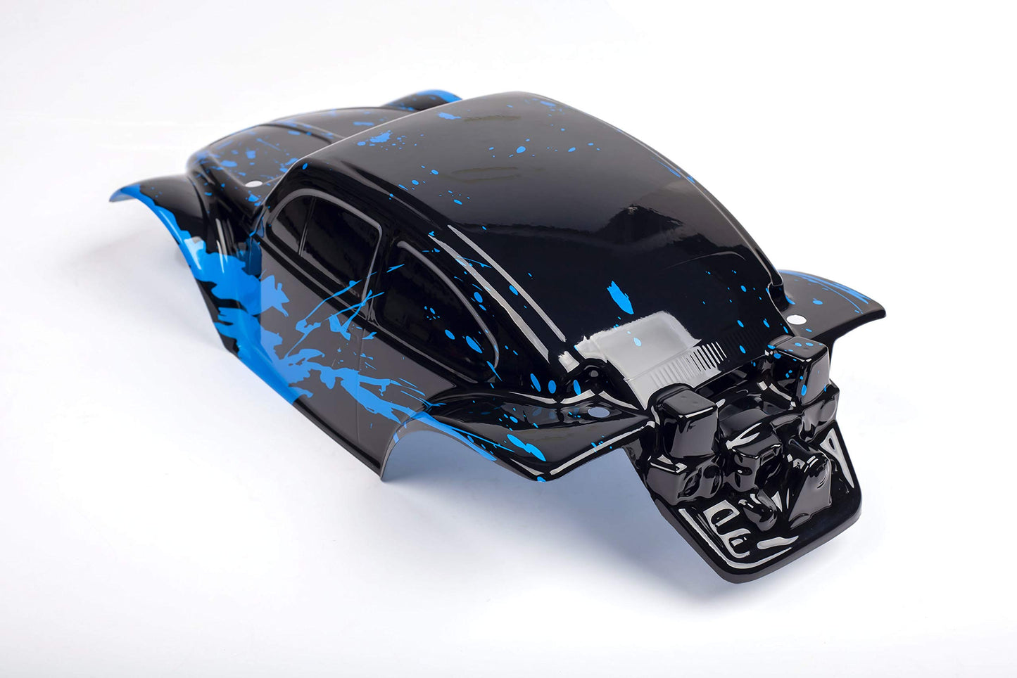 SummitLink Custom Body Muddy Blue Over Black Compatible for 1/10 Scale RC Car or Truck (Truck not Included) STB-BB-01
