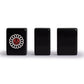 Yellow Mountain Imports Mahjong Game Set - Black Acrylic Tiles, Wooden Case, Model US-CM001-C, Small Size 1.3" x 0.9" x 0.7"